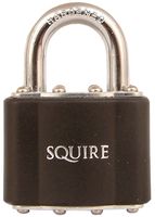 39KA - Stronglock 51mm Steel Padlock Black - Open Shackle Keyed Alike