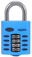 CP40S - All-Weather Rustproof 40mm Recodeable Combination Padlock Blue