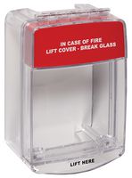 STI-15C20ML - Euro Stopper Multi Kit Surface Mount with Integral Sounder Red