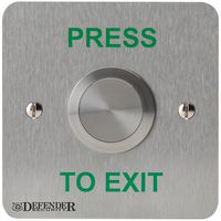DEF-0659N-1PTE - Vandal Resistant Press to Exit Button
