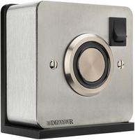 DEF-0501F-1F - 24Vdc Hold Open Magnet Satin Stainless Steel, Floor Mount