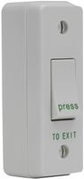 DEF-0665 - Narrow 1 Gang Press to Exit Switch & Surface Box
