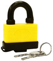 66514 - 58mm Laminated Steel Padlock, 2x Keys