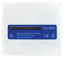 HAY-PSUMULTI5A - Multi Way 4-9 Output CCTV Power Supply, 5A