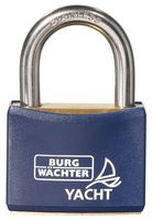460 NI 50 SB - 50mm, Rustproof Solid Brass Stainless Steel Shackle Padlock
