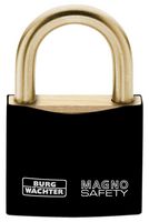414 40 BLACK - 40mm, Anti-Spark Solid Brass Padlock, Black