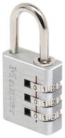 7630EURD - 30mm Aluminium 3 Digit Combination Padlock