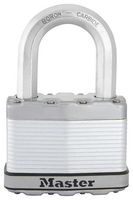 M15EURDLF - 64mm Steel Heavy Duty Padlock with 38mm Long Shackle