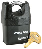 6321EURD - 54mm ProSeries Weather Tough Steel Heavy Duty Closed Shackle Padlock
