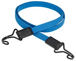 3227EURDAT - Smooth Flat Bungee Cord, 1.2m x 18mm, Blue