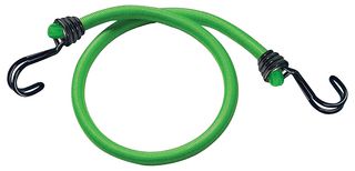 3021EURDAT - Twin Wire Bungee Cord, 800x8mm, Green, 2 Pack