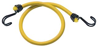 3022EURDAT - Twin Wire Bungee Cord, 1m x 8mm, Yellow, 2 Pack