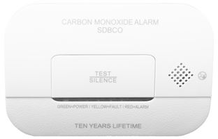 SDBCO-02 - Electrochemical Carbon Monoxide Type B Alarm, 10 Year Sensor & Replaceable Battery Powered