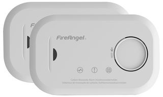 FA6813-EU-T2 - Carbon Monoxide Alarm, 10 Year Sensor, Replaceable Battery Powered - Twin Pack