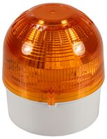 PSB-0036 - Sonos LED Beacon with Deep Base - White Body - Amber Lens 17-60V