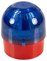 PSB-0056 - Sonos High Power 5J Xenon Beacon with Deep Base - Red Body - Blue Lens 110/230V AC