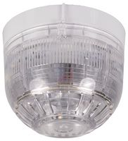 PSC-0052 - Sonos Sounder Beacon with Shallow Base - White Body - Clear Lens 17-60V