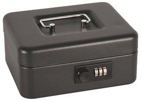 CBBK8CL - 8" Steel Cash Box Safe with Combination Lock