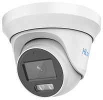 THC-T259-MS(2.8MM) - 3K ColorVu Audio Turret CCTV Camera, 40m IR - White