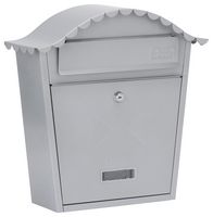 701534 - Classic Wall Mounted Stainless Steel Post Box, Silver