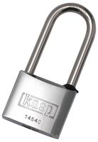 K14540L50A1 - 40mm 145 Marine Stainless Steel Keyed Alike Long Shackle Padlock