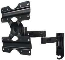 BTV504/B - Tilt and Swivel Double Arm TV Wall Mount - Up To 42" Screen