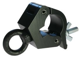 T57206 - Hanging Clamp with M12 Eyenut, 340kg (Black)