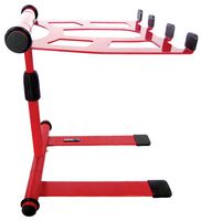 LS22M-RED - Folding Laptop/Tablet DJ Stand