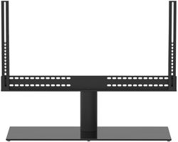7350073733057 - M VESA Extra Large Turning Tabletop TV Stand, 60" to 75", Black