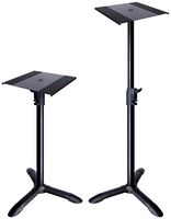 SMS80R - Studio Monitor Stands with Auto-lock Ratchet System and Tripod Base