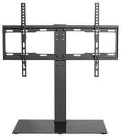 PSGL0110 - Economy Tabletop TV Stand with Glass Base, 37" to 60" Screen