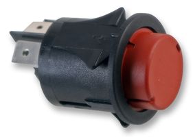 SP6011C100000 - Switch, Pushbutton, Latching, SPST, 22mm, No Cap