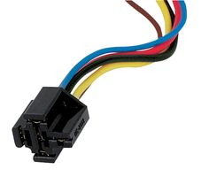 SO960 - 960 Relay Mounting Socket with 600mm Cables in 5 Colours