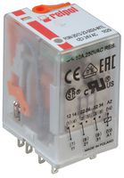R3N-2013-23-5230-WTL - 11 Pin Miniature Industrial Relay, 10A, 3PCO 230V