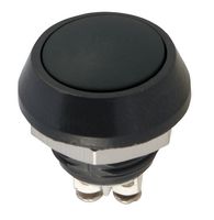 PELR0249 - Push Button, (On-Off), Momentary, 36V DC, 12mm, IP65, Black