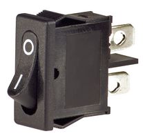 PELR0259 - Slimline Rocker Switch, SPST, 250V AC, 6A