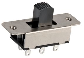 SS23F19G9 - Panel Switch Slide, 50VDC, 500mA, On-Off-On, 2P3T