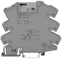 857-354 - 1 Changeover / SPST Relay Module with Yellow LED Indicator, 24V AC / DC, 6A