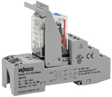 858-304 - 4 Changeover / 4PDT Relay Module with Red LED Indicator, 24V DC, 5A