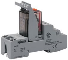 858-508 - 4 Changeover / 4PDT Relay Module with Red LED Indicator, 230V AC, 5A