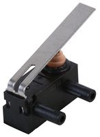 MP006218 - Snap Action Microswitch, Long Hinge Lever, SPDT, Long Posts on Right, Solder Lug, 2A at 12V