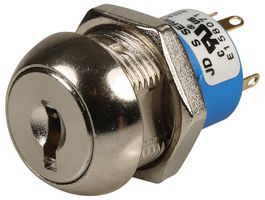 MP004589 - 3 Position Micro Keylock Switch, 19mm