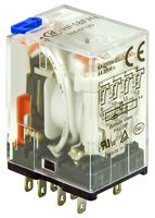 HF18FH/024-4Z13D - 4 Pole Miniature Intermediate Power Relay, 4C, 24V DC, 6A
