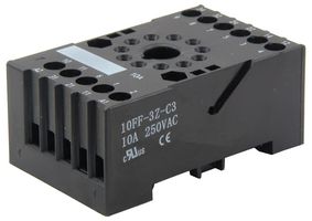 10FF-3Z-C3 - 11 Pin DIN Rail Mount, 250V AC, 10A