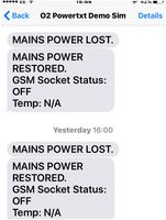 POWERTXTUK - Powertxt GSM Power Socket, UK Version