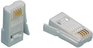 431/A - Telephone Line Plug, 4 Way, 431A, 25 Pack
