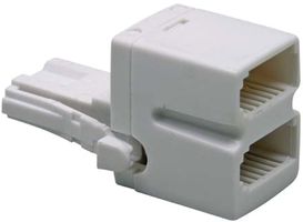 LJ5095/G - Double 4 Wire BT Telephone Socket Adaptor