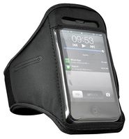 PH-ARM-BLK - SportBand Mobile Phone Armband Holder for iPhone or Samsung Galaxy - Black