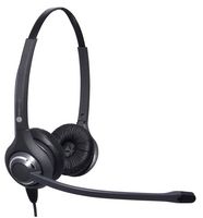 JPL-611-PB - Binaural Noise Cancelling Professional Telephone Headset