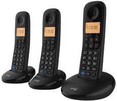 090663 - BT Everyday DECT Phones with Call Blocking, Trio Handsets